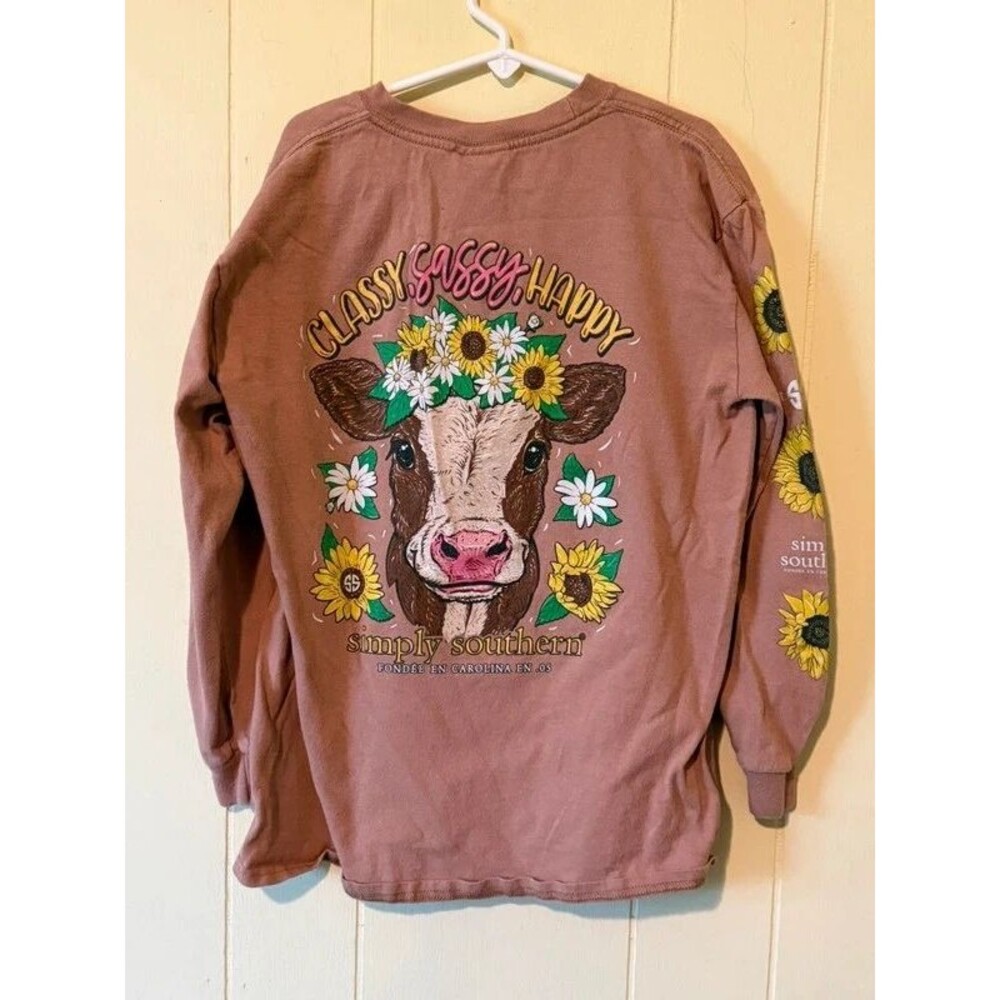 Simply Southern Youth Size Medium Tshirt